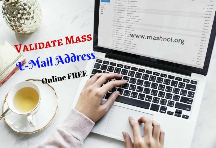 Verify Email Address online Free Validate