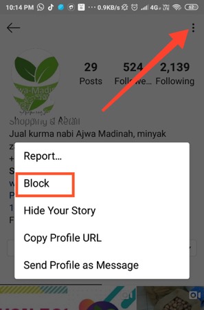 How to Block Or Unfollow Someone On Instagram
