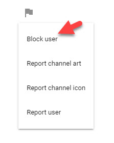 How to Block someone on Youtube
