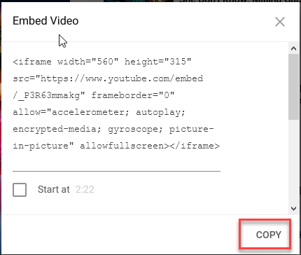 How To Embed Youtube Video On Facebook