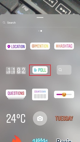 How to make a poll on instagram
