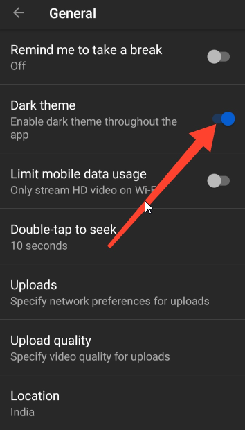 How To Enable Youtube Dark Mode