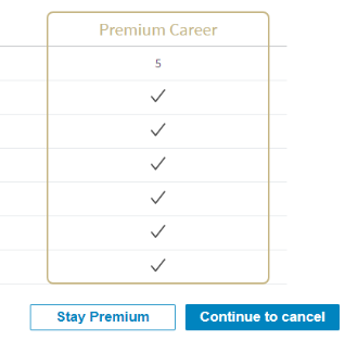 How to cancel linkedin premium