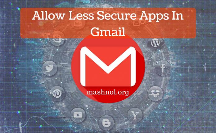 Enable or Allow less Secure Apps to Access Gmail Account