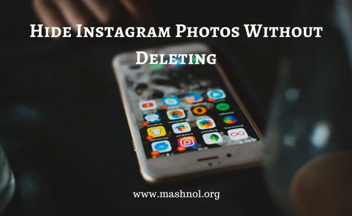 How to archive hide Instagram Photos without deleting
