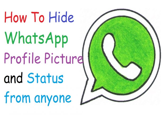 Hide WhatsApp Profile Picture and Status