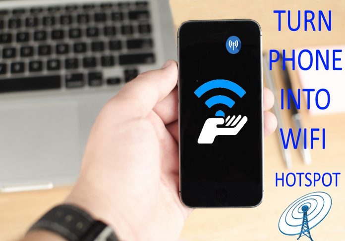 How To Make your phone into a WiFi Hotspot
