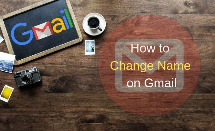 How to change name on Gmail