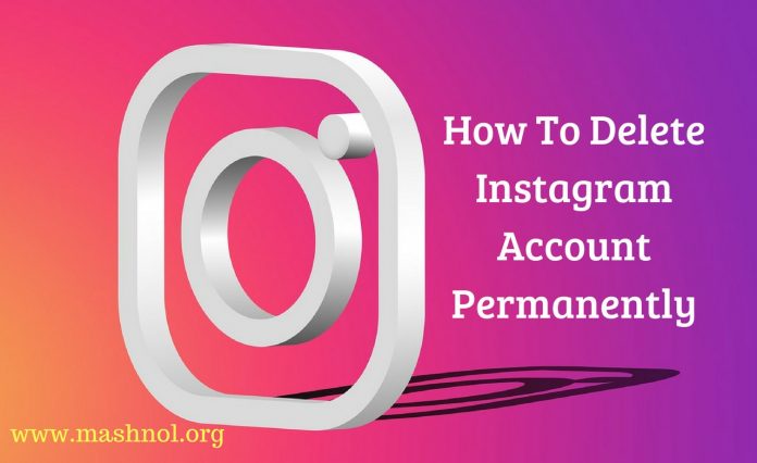 How to delete Instagram Account Permanently Deactivate