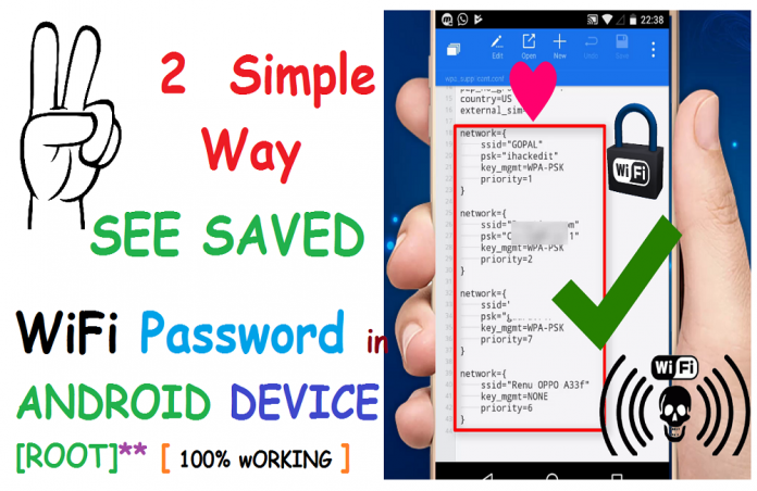 see wifi password on android phone