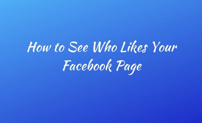 How to See Who Likes Your Facebook Page