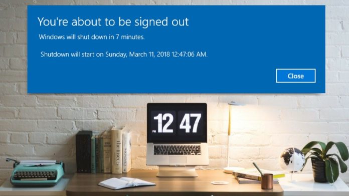 Schedule Automatic Shutdown Timer In Windows 10