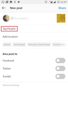 How to tag someone on Instagram