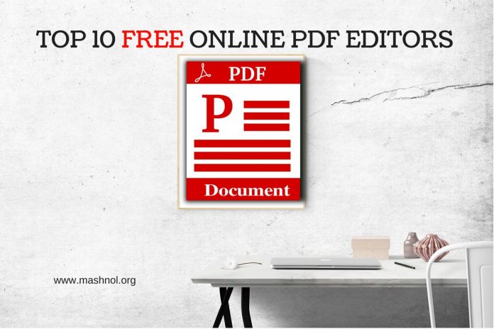 Best FREE online PDF Editors